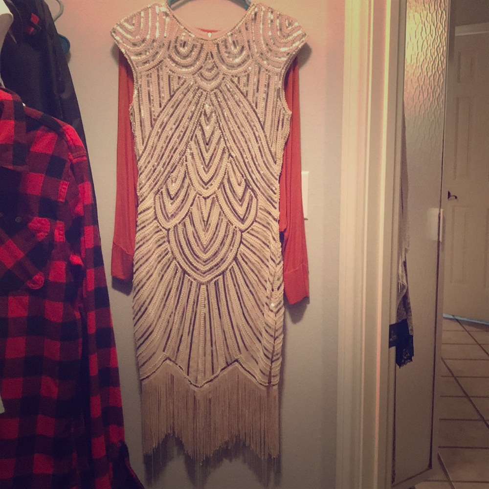 Gatsby Style Flapper Dress